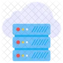 Servidor En La Nube Base De Datos En La Nube Base De Datos En La Nube Icono