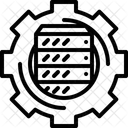 Servidor En La Nube Base De Datos En La Nube Nube Icon