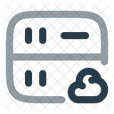 Servidor Base De Datos Almacenamiento Icono