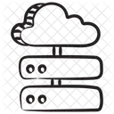 Servidor Em Nuvem Computacao Em Nuvem Armazenamento Em Nuvem Icon