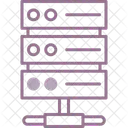 Rack de servidores  Icono