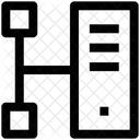 Servidor Dispositivo Datos Icono