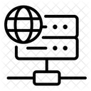 Servidor Web Optimizacion Para Motores De Busqueda Y Web Alojamiento Web Icono