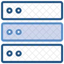 Analisis De Datos Servidores Base De Datos Icono