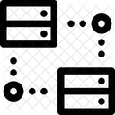 Servidores Dados Centros Ícone