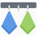 Serviette Cintre Salle De Bain Icône