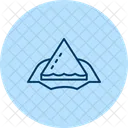 Serviette Stoff Papier Symbol