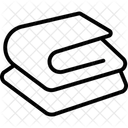 Icone De Ligne De Serviettes Icon