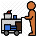 Serving Cart Icon