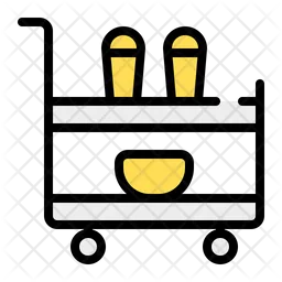 Serving Cart  Icon