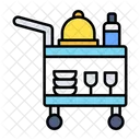 Trolley Cart Furniture Icon