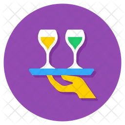 Serving Drinks  Icon