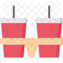 Glass Cup Holder Icon