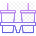 Glass Cup Holder Icon