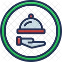 Serving Cloche Dish Icon