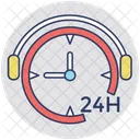 Servizio 24 ore su 24  Icon