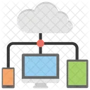 Servizio cloud  Icon