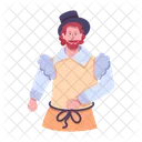 Servo Do Rei Avatar Masculino Personagem Masculino Ícone