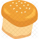Sesame Buns Bread Bakery Icon