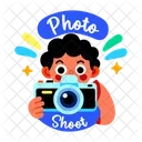 Sessao De Fotos Captura Camera Ícone