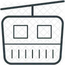 Sessellift Seilbahn Luftseilbahn Symbol