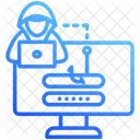 Session Hijacking Session Internet Icon