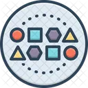 Set Conglomeration Cluster Icon