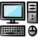 Set di computer  Icon