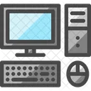 Set di computer  Icon