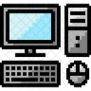 Set di computer  Icon