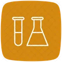 Quimica Conjunto Tubo Quimico Icono