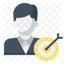 Set Goal Goal Target Icon