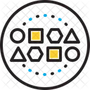 Set Conglomeration Cluster Icon