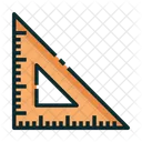 Set Square Ruler Triangle Icon