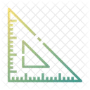 Set Square Ruler Triangle Icon