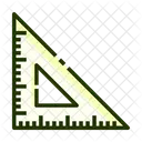 Set Square Ruler Triangle Icon