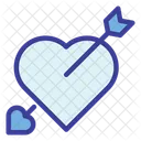 Coracao Amor Flecha Icon