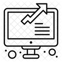 Grafico Crescimento Estatisticas Ícone