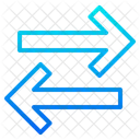 Seta De Transferencia Transferencia Esquerda Ícone
