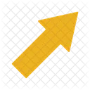 Seta Para Cima Sinal Direcao Ícone