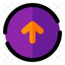 Seta Para Cima Interface Do Usuario Design De Ui Ícone