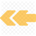 Esquerda Direcional Navegacional Ícone