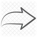 Seta Para Frente Ponta De Seta Seta De Direcao Ícone