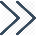 Seta Para A Direita Seta Divisa Ícone