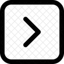 Seta Quadrada Direcao Seta Ícone