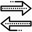 Seta De Troca Transferencia Direcao Ícone