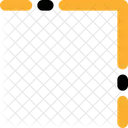 Setas Diagonais Para Cima E Para A Direita Ícone