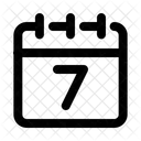 Utilitario Data Calendario Ícone