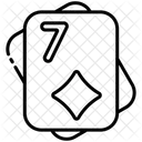 Sete de diamantes  Ícone