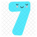 7 Numero Sete Icon